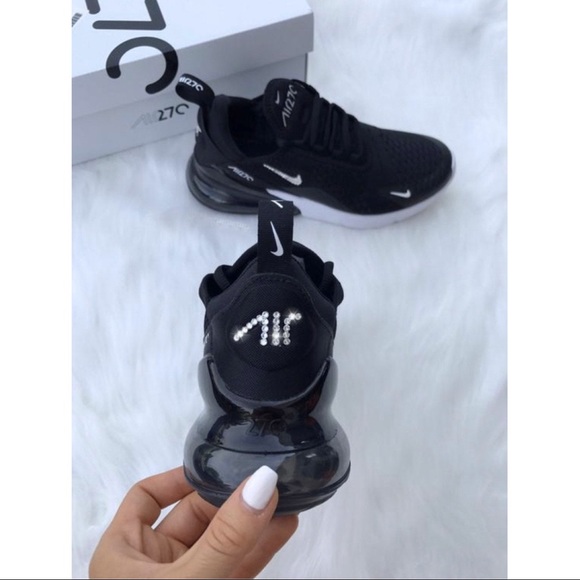 ⚡️Custom Nike Air Max 270 Shoes (Black)⚡️ - Picture 7 of 7